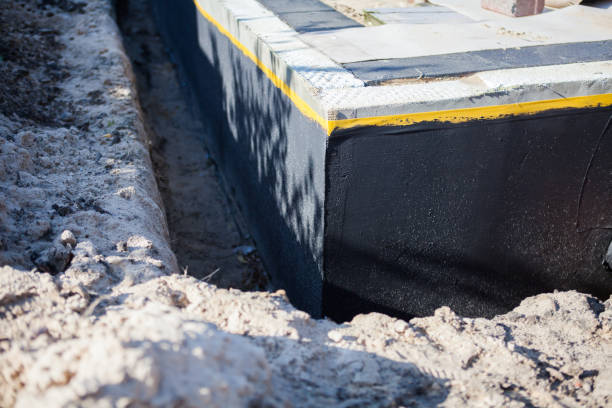 Residential Emergency Waterproofing installation at a East Rockaway, NY home by SJ Waterproofing Pros