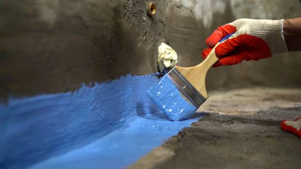 Commercial Emergency Waterproofing project at a East Rockaway, NY business property by SJ Waterproofing Pros